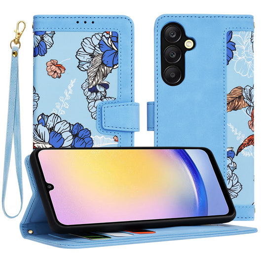 Maska za Samsung Galaxy A25 A256, Techsuit, FlipCraft, Plava