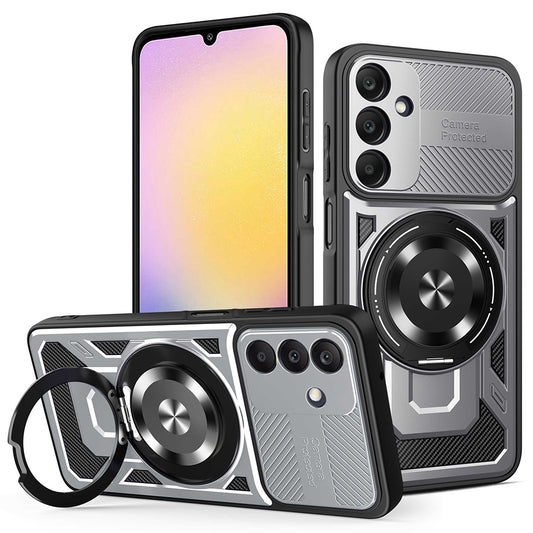 Maska za Samsung Galaxy A25 A256, Techsuit, RuggedCam, Siva