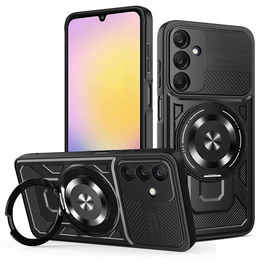Maska za Samsung Galaxy A25 A256, Techsuit, RuggedCam, Crna
