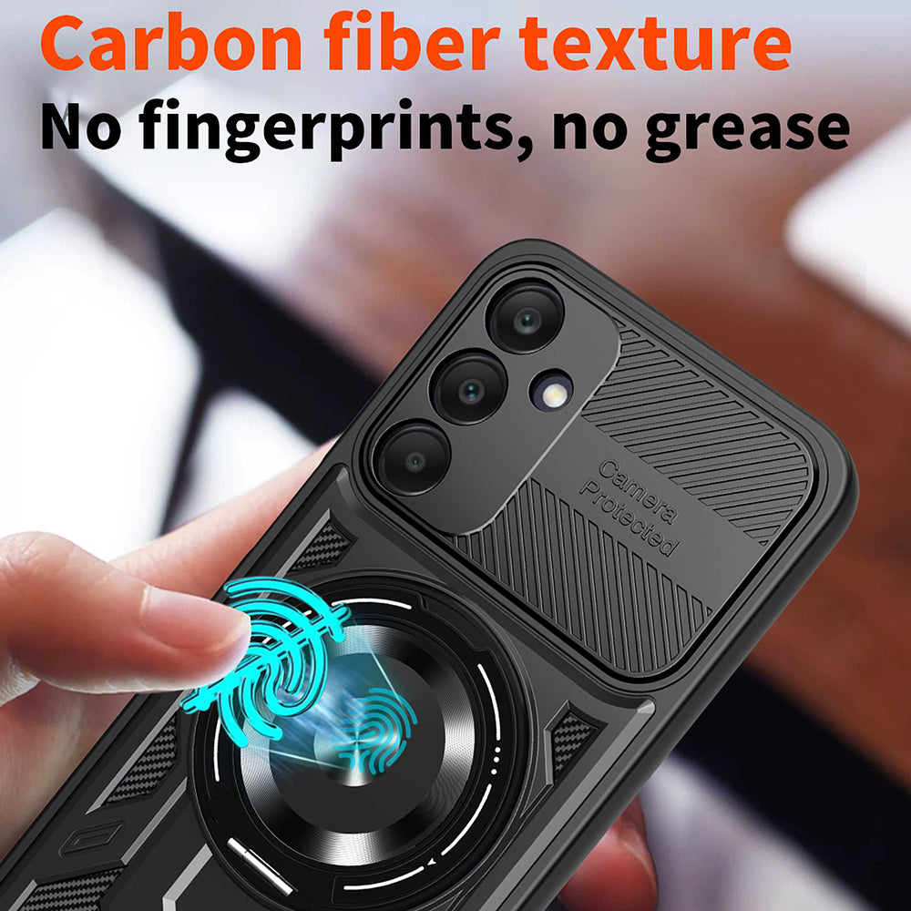 Maska za Samsung Galaxy A25 A256, Techsuit, RuggedCam, Crna