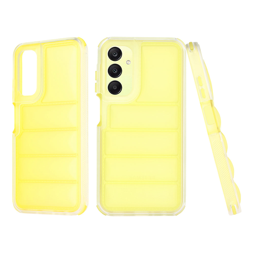 Maska za Samsung Galaxy A25 A256, Techsuit, Wave Shield, Žuta