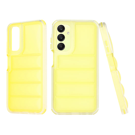 Maska za Samsung Galaxy A25 A256, Techsuit, Wave Shield, Žuta