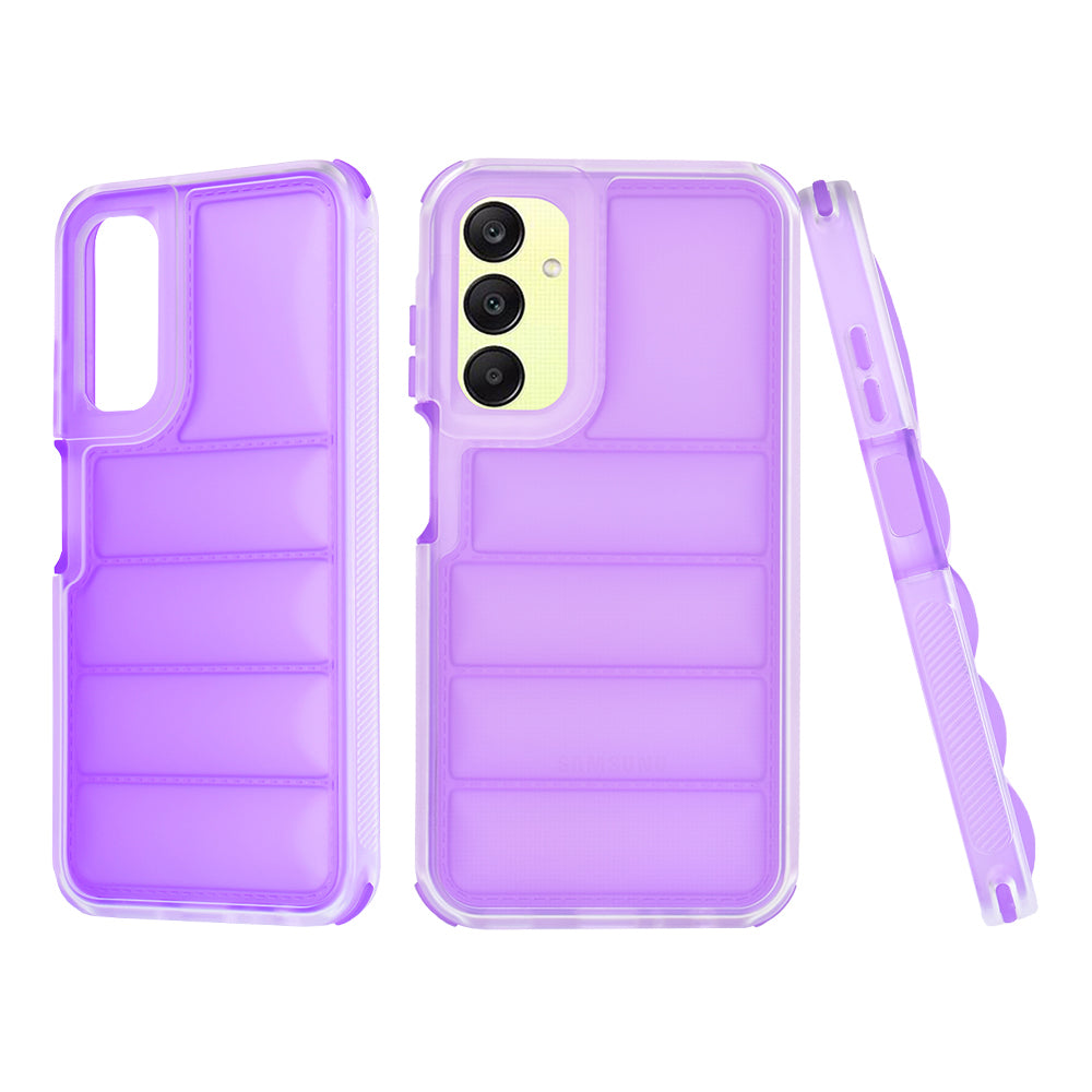 Maska za Samsung Galaxy A25 A256, Techsuit, Wave Shield, Ljubičasta