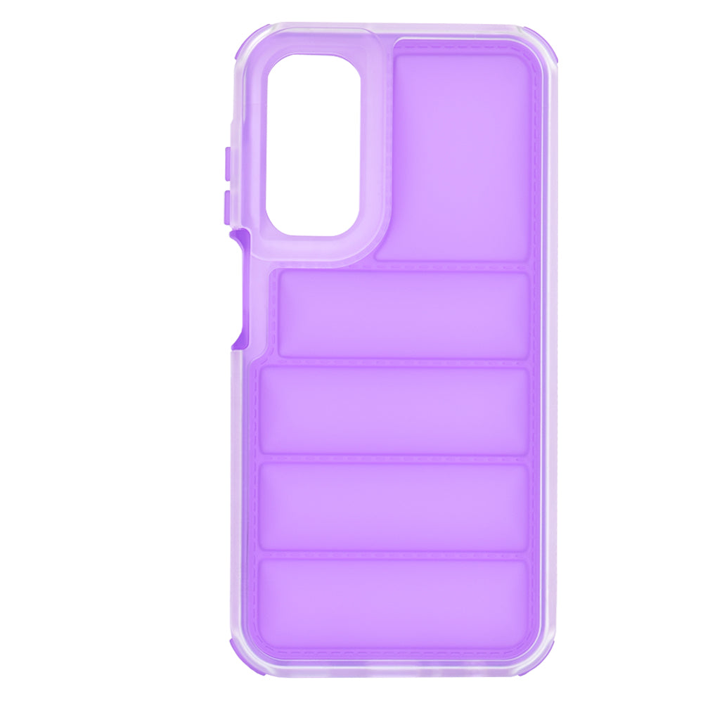 Maska za Samsung Galaxy A25 A256, Techsuit, Wave Shield, Ljubičasta