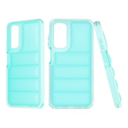 Maska za Samsung Galaxy A25 A256, Techsuit, Wave Shield, Tirkizna
