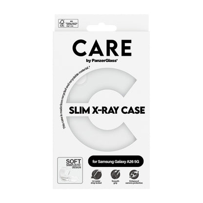Futrola za Samsung Galaxy A26 A266, PanzerGlass, Care Fashionable, Prozirna