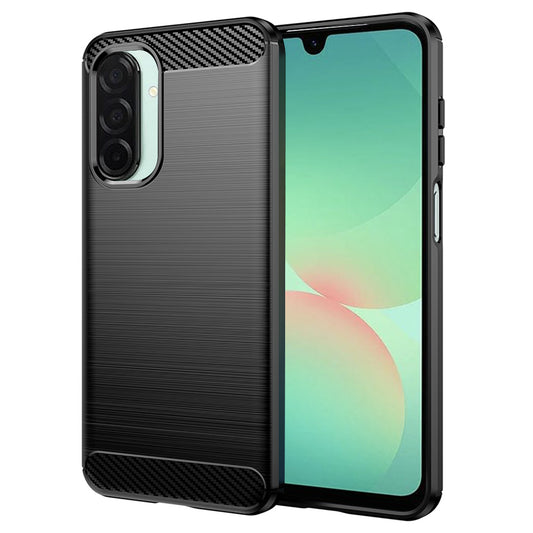 Maska za Samsung Galaxy A26 A266, Techsuit, Karbon, Crna