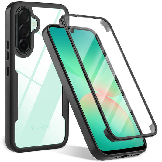 Maska za Samsung Galaxy A26 A266, Techsuit, ColorVerse 360, Crna