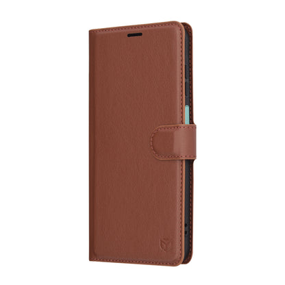 Futrola za Samsung Galaxy A26 A266, Techsuit, Kožna Folio, Smeđa