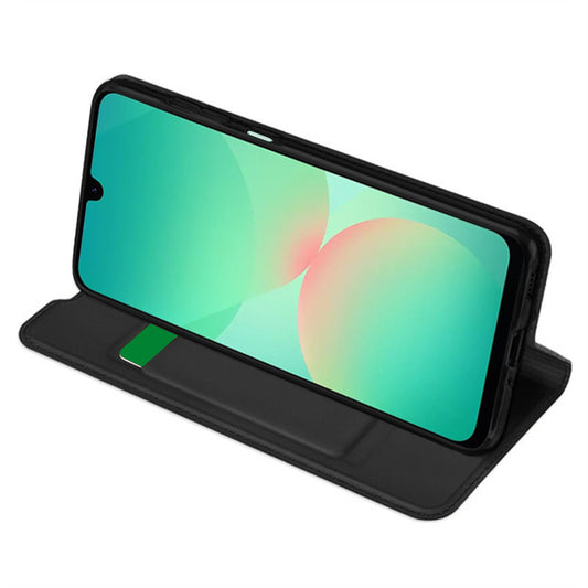Maska za Samsung Galaxy A26 A266, Techsuit, Magskin Book, Crna