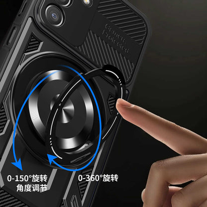 Maska za Samsung Galaxy A26 A266, Techsuit, RuggedCam, Ljubičasta