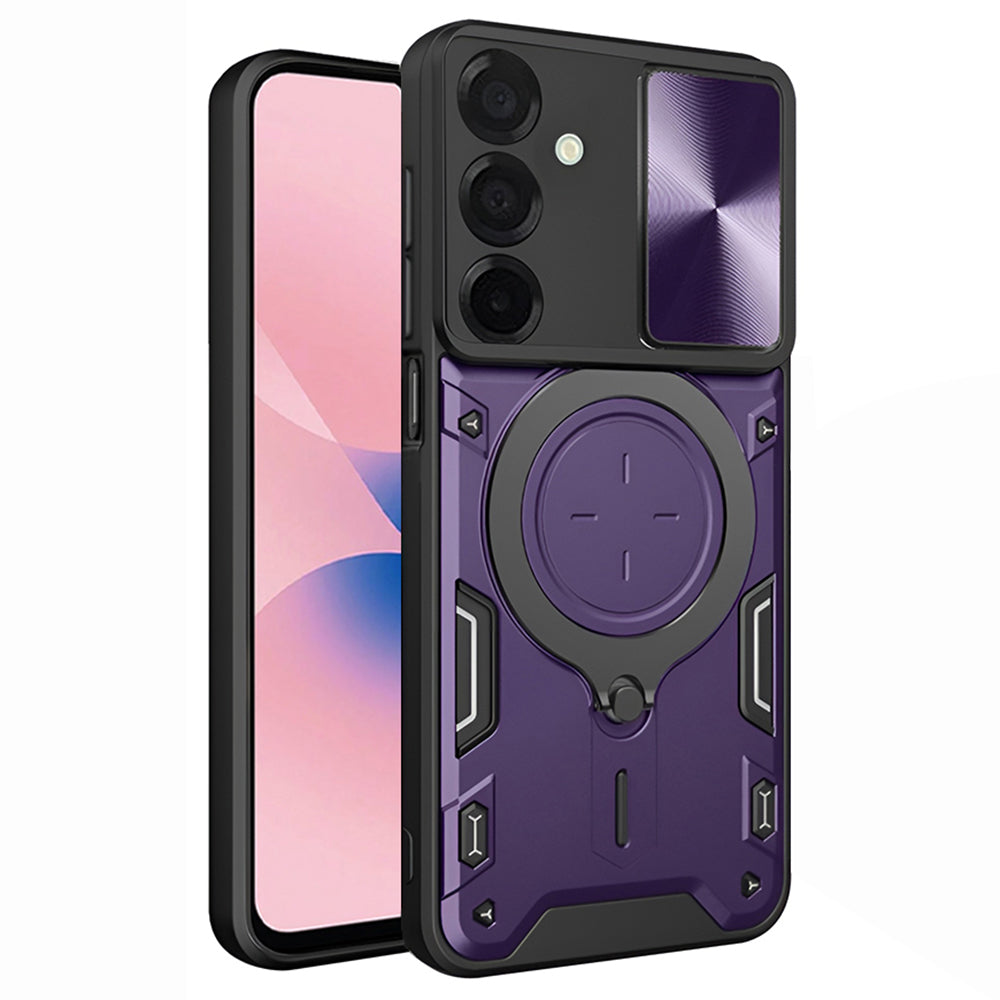 Maska za Samsung Galaxy A27 5G, Techsuit, CamGuard Pro, Ljubičasta