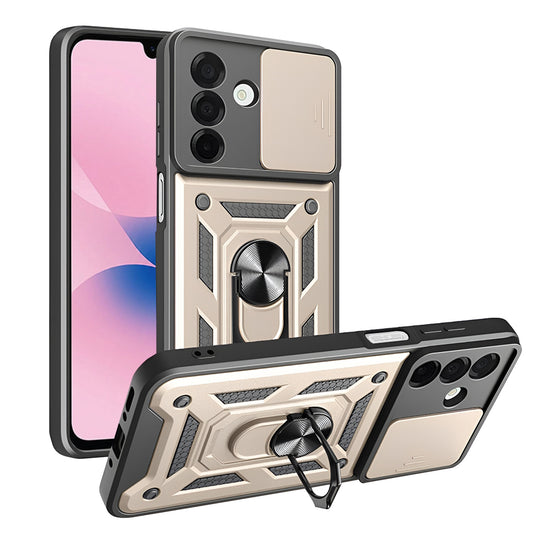Maska za Samsung Galaxy A27 5G, Techsuit, CamShield, Zlatna