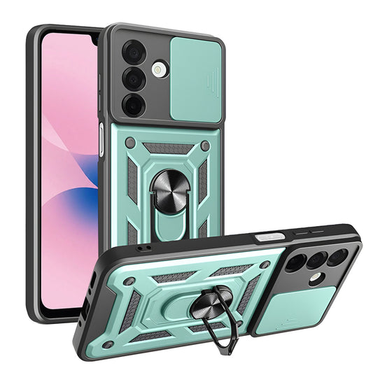 Maska za Samsung Galaxy A27 5G, Techsuit, CamShield, Zelena
