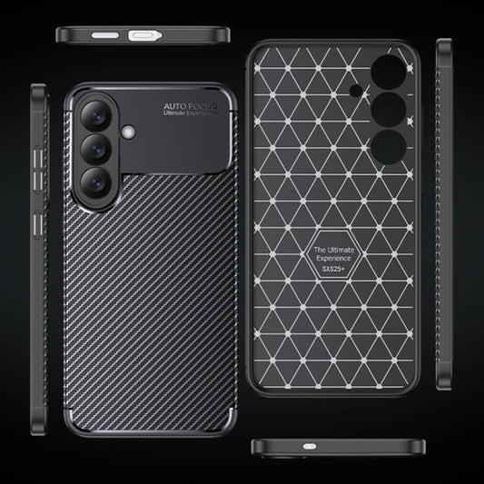 Maska za Samsung Galaxy A27 5G, Techsuit, CarbonFiber, Crna