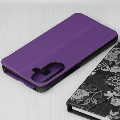 Maska za Samsung Galaxy A27 5G, Techsuit, eFold New Model, Ljubičasta