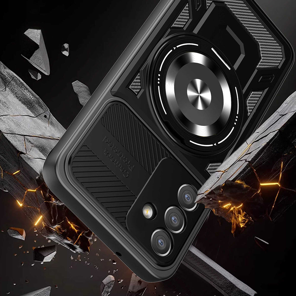 Maska za Samsung Galaxy A27 5G, Techsuit, RuggedCam, Plava