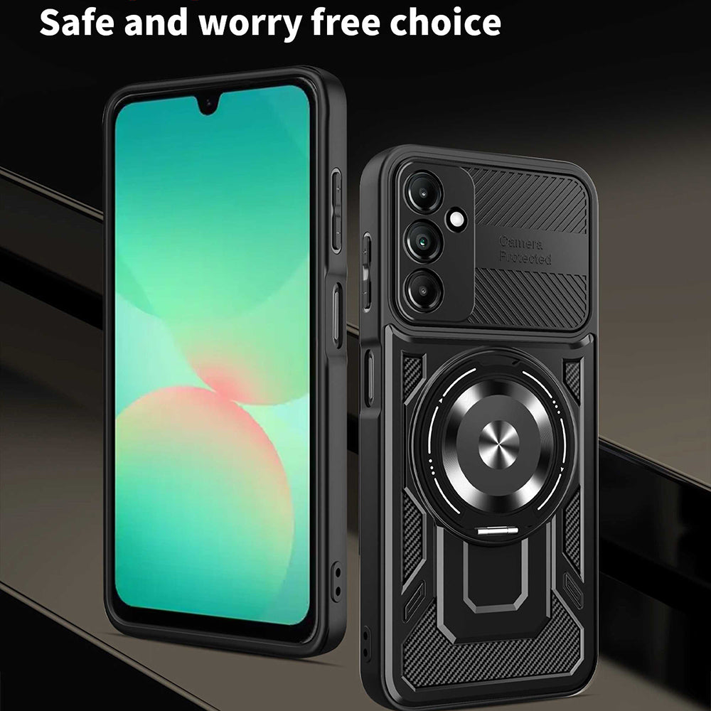 Maska za Samsung Galaxy A27 5G, Techsuit, RuggedCam, Crna
