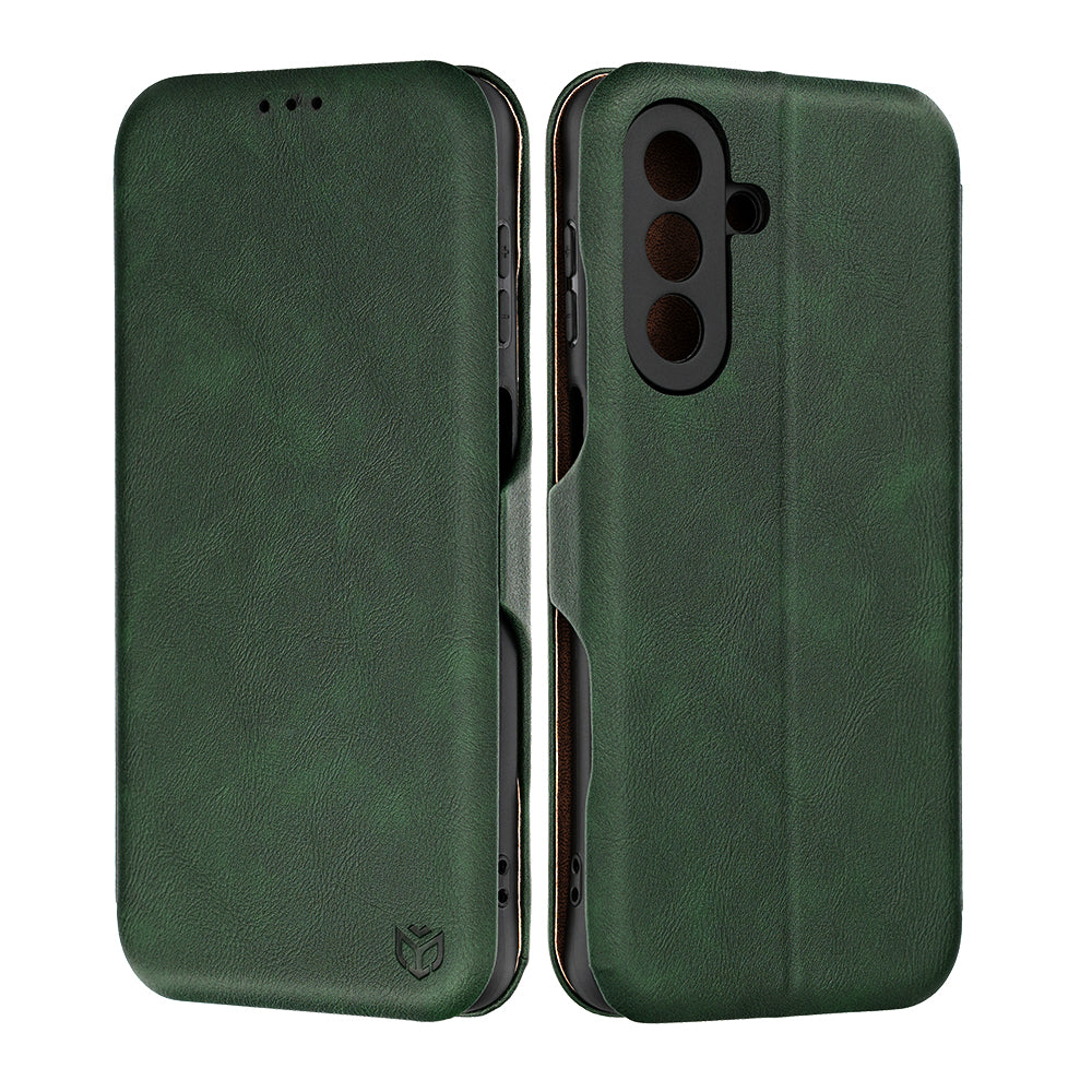 Maska za Samsung Galaxy A27 5G, Techsuit, Safe Wallet Plus, Zelena