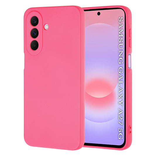 Maska za Samsung Galaxy A27 5G, Techsuit, SoftFlex, Tamno Roza