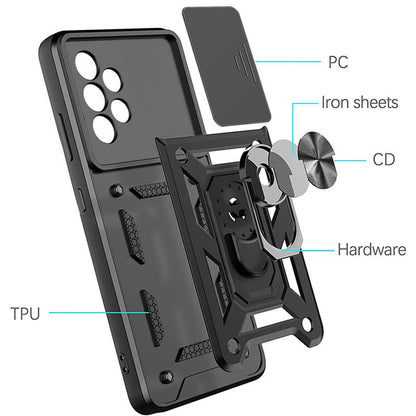 Maska za Samsung Galaxy A33 5G A336, Techsuit, CamShield, Crna