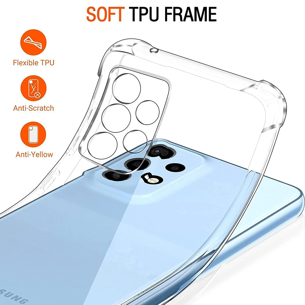 Maska za Samsung Galaxy A33 5G A336, Techsuit, Otporna na udarce, Prozirna