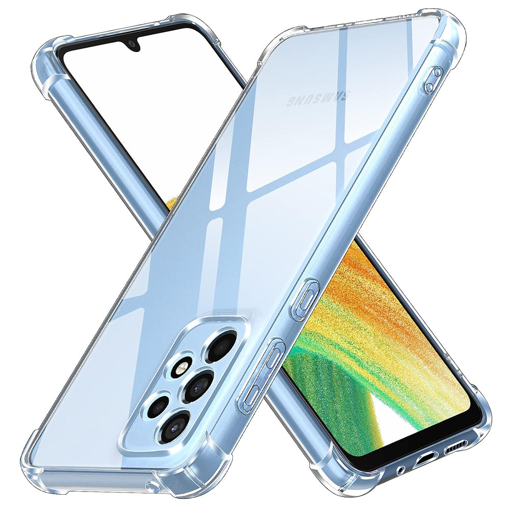 Maska za Samsung Galaxy A33 5G A336, Techsuit, Otporna na udarce, Prozirna