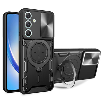Maska za Samsung Galaxy A34 A346, Techsuit, CamGuard Pro, Crna