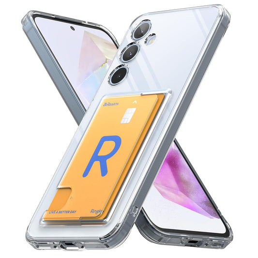 Maska za Samsung Galaxy A35 5G A356, Ringke, Fusion Card, Prozirna