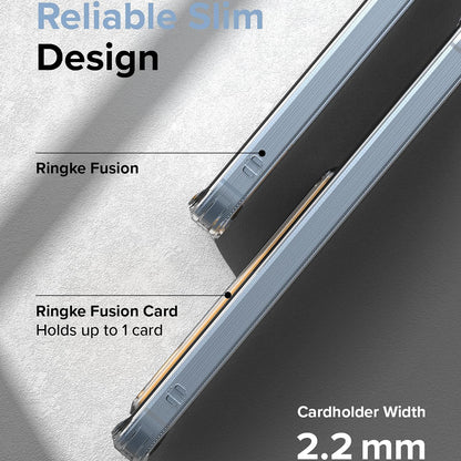 Maska za Samsung Galaxy A35 5G A356, Ringke, Fusion Card, Prozirna