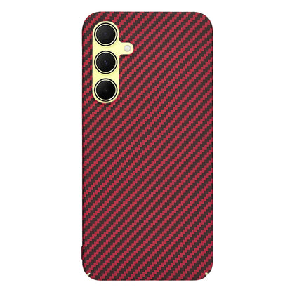 Maska za Samsung Galaxy A35 5G A356, Techsuit, Carbonite FiberShell, Crvena