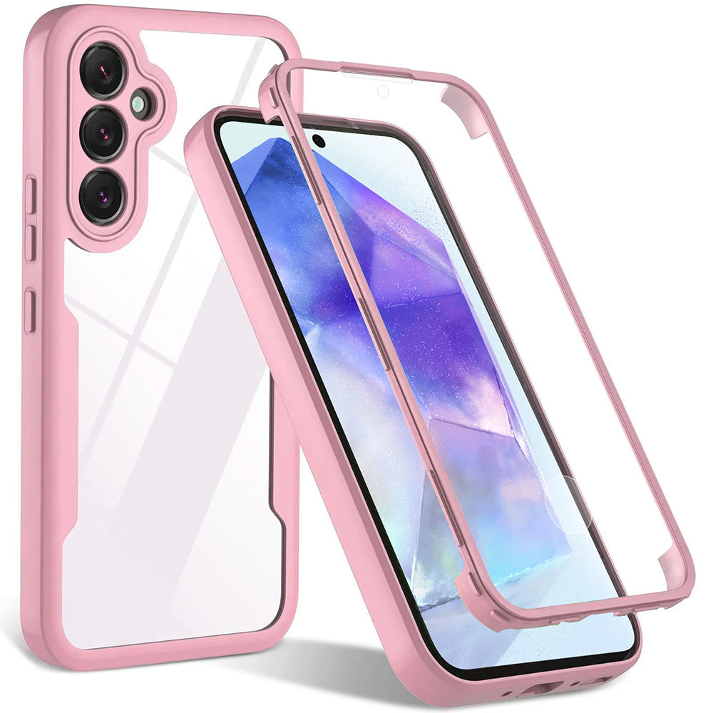 Maska za Samsung Galaxy A35 5G A356, Techsuit, ColorVerse 360, Roza