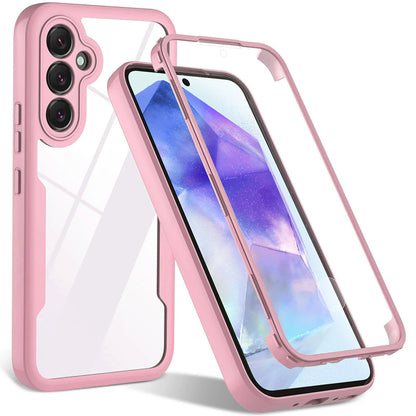 Maska za Samsung Galaxy A35 5G A356, Techsuit, ColorVerse 360, Roza