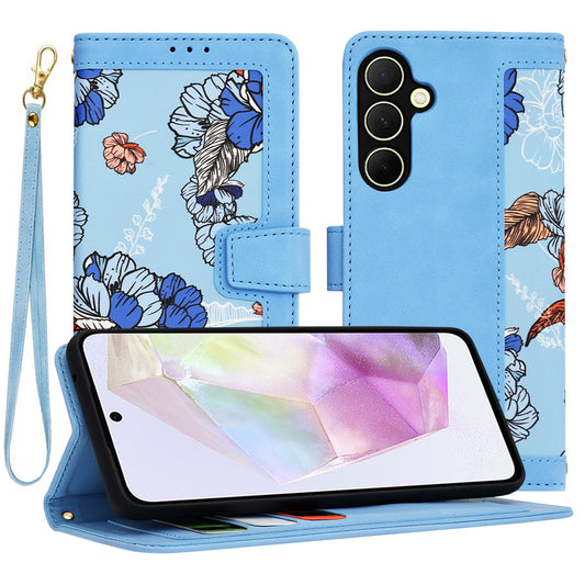 Maska za Samsung Galaxy A35 5G A356, Techsuit, FlipCraft, Plava