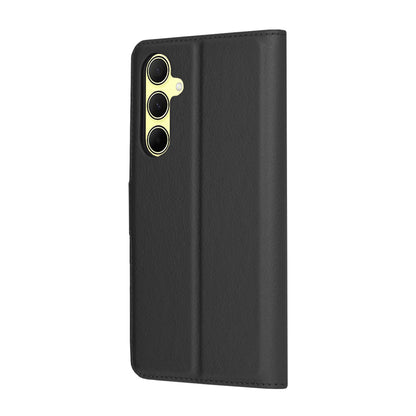 Futrola za Samsung Galaxy A35 5G A356, Techsuit, Kožna Folio, Crna