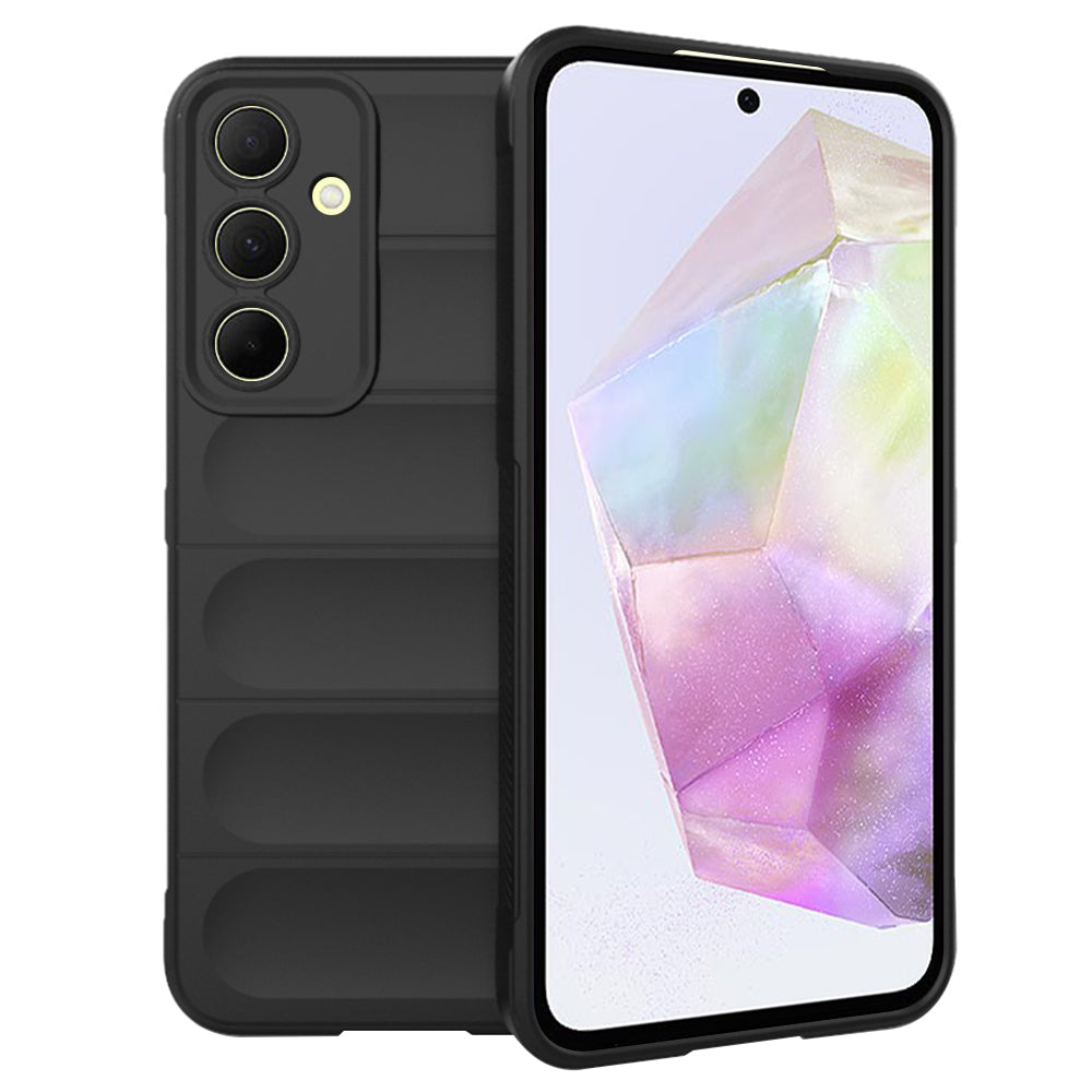 Maska za Samsung Galaxy A35 5G A356, Techsuit, Magic Shield, Crna
