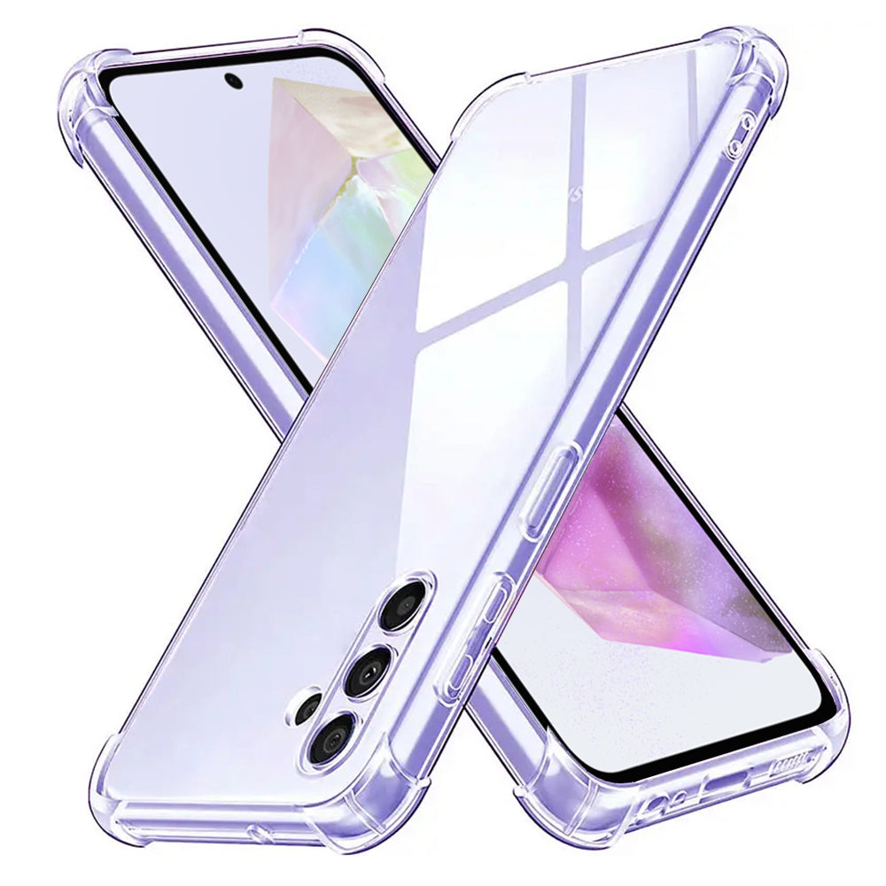 Maska za Samsung Galaxy A35 5G A356, Techsuit, Otporna na udarce, Prozirna