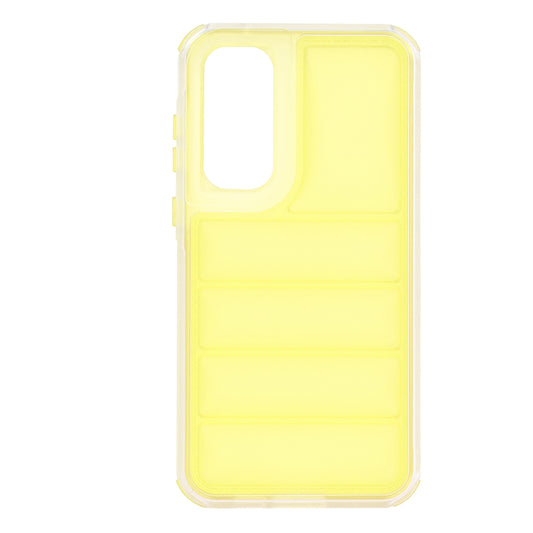 Maska za Samsung Galaxy A35 5G A356, Techsuit, Wave Shield, Žuta