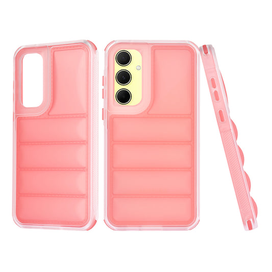 Maska za Samsung Galaxy A35 5G A356, Techsuit, Wave Shield, Crvena