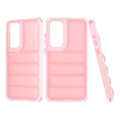 Maska za Samsung Galaxy A35 5G A356, Techsuit, Wave Shield, Roza