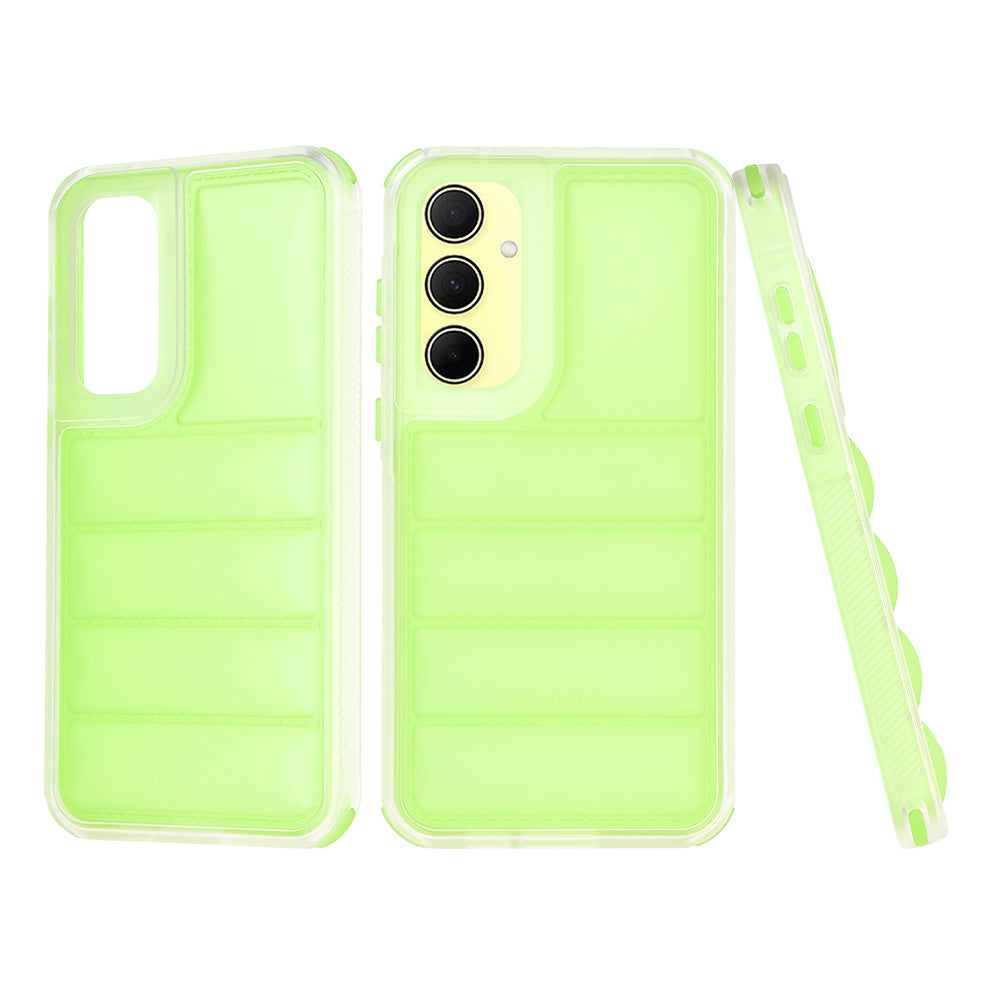 Maska za Samsung Galaxy A35 5G A356, Techsuit, Wave Shield, Zelena