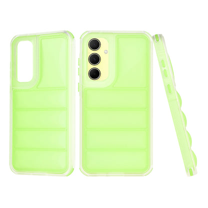 Maska za Samsung Galaxy A35 5G A356, Techsuit, Wave Shield, Zelena