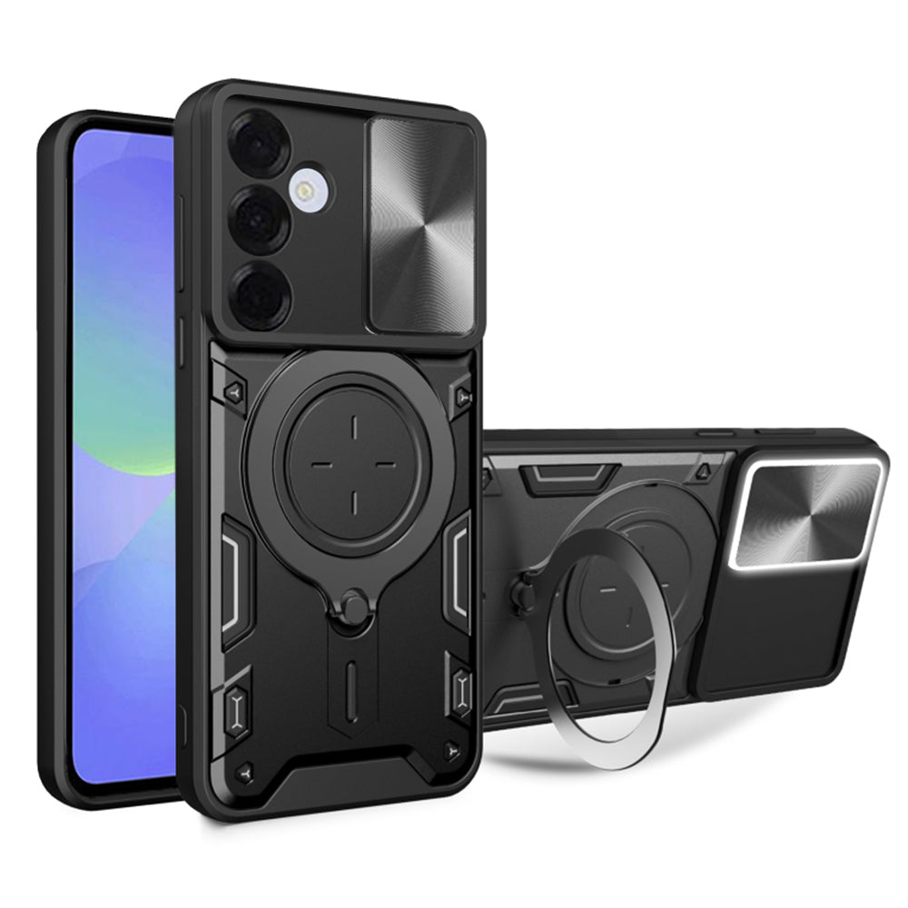 Maska za Samsung Galaxy A36 A366, Techsuit, CamGuard Pro, Crna
