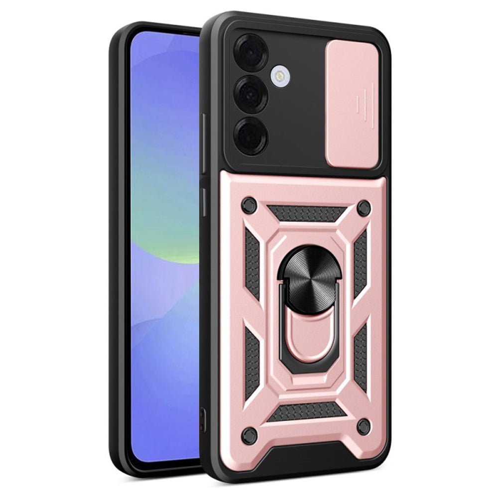 Maska za Samsung Galaxy A36 A366, Techsuit, CamShield, Roza