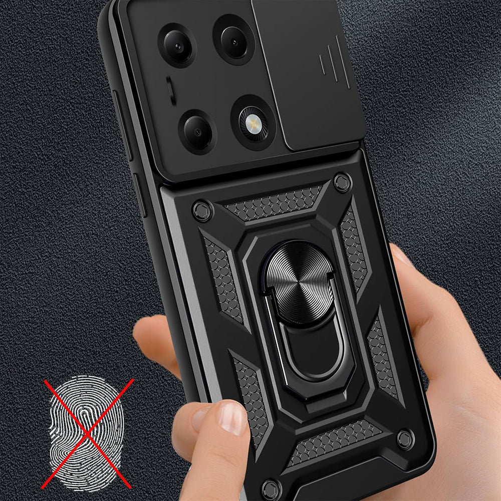Maska za Samsung Galaxy A36 A366, Techsuit, CamShield, Zelena