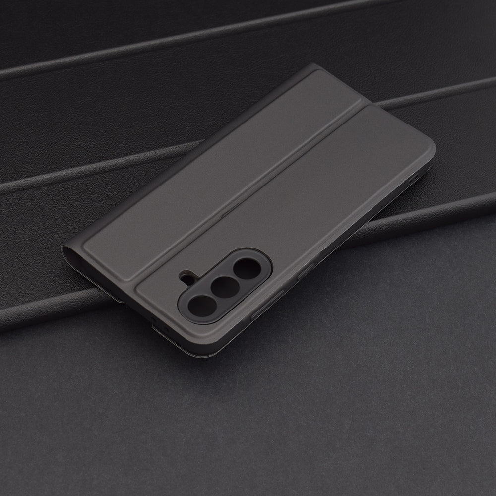 Futrola za Samsung Galaxy A36 A366, Techsuit, Magskin Book, Crna