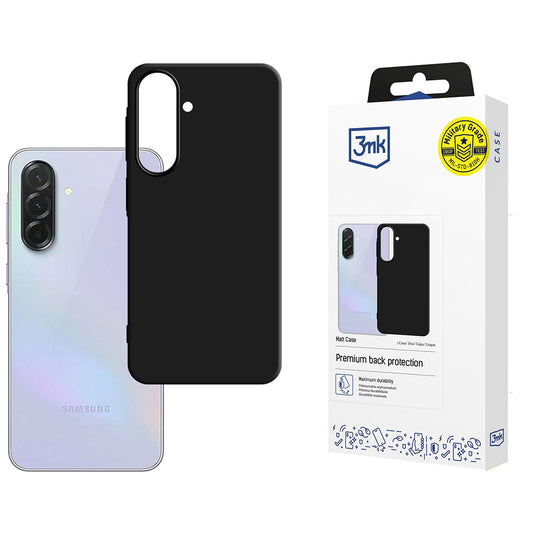 Maska za Samsung Galaxy A37 5G, 3MK, Crna Mat