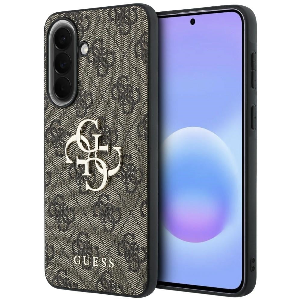Maska za Samsung Galaxy A37 5G, Guess, 4G Big Logo, Smeđa