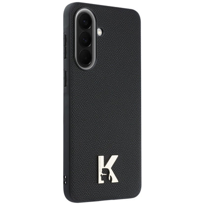 Maska za Samsung Galaxy A37 5G, Karl Lagerfeld, Karl Head Logo, Crna