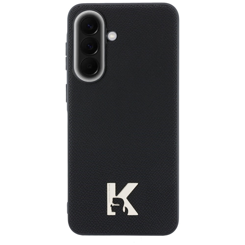 Maska za Samsung Galaxy A37 5G, Karl Lagerfeld, Karl Head Logo, Crna